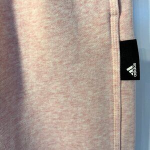 Adidas Pink Wide Leg Full Length Pants